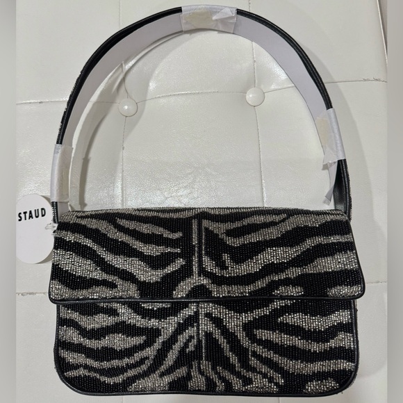 STAUD Tommy beaded bag - Picture 3 of 12